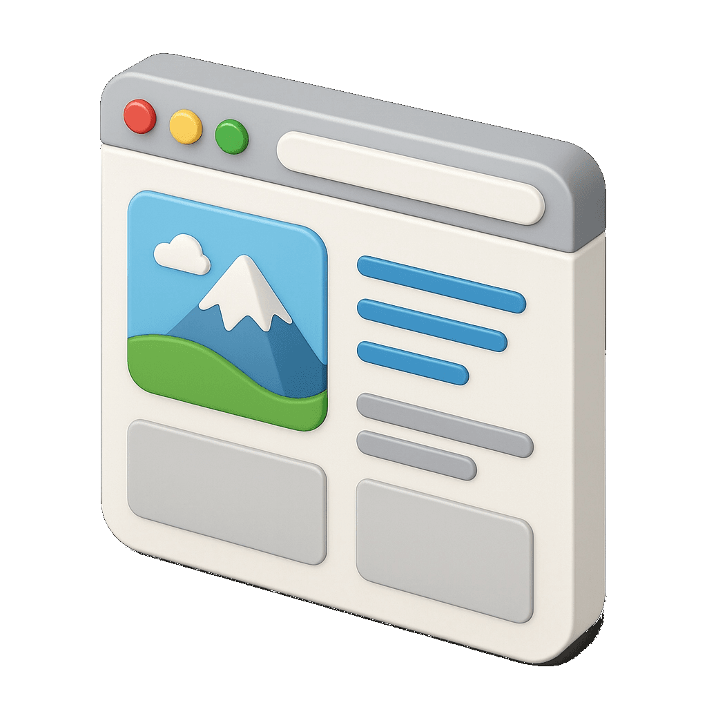 Wesbite Modern Web Illustration